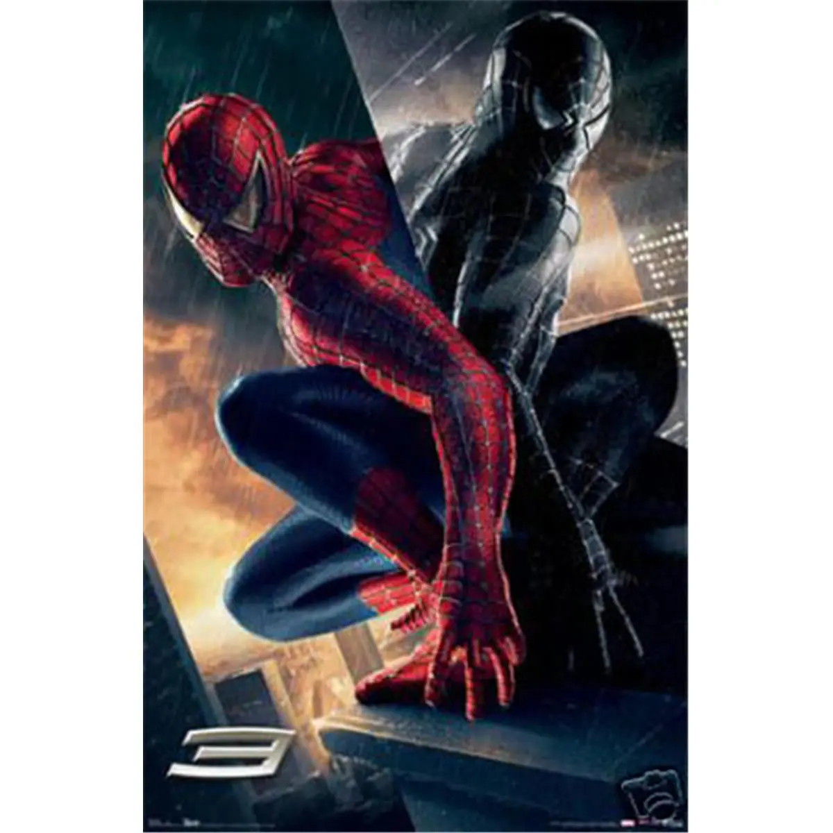 Hot Stuff Enterprise 1643-24x36-MV Spiderman 3 Venom Wall Print Decor, 24x36 in Room Wall Art Poster