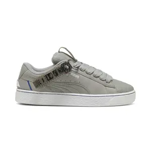 PUMA Mens Formula 1 X Suede Xl 75 Years Hero Lace Up Sneakers Shoes Casual - Grey