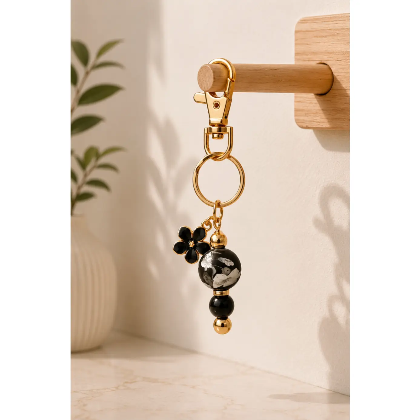 China-Cabinet Charm № 2 Bag Charm | Beads of Hope T1D – Handmade Silicone Bead Bracelet