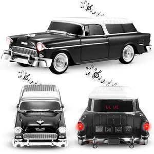 Fuzix WS-1955 Car Bluetooth Portable Speaker with LED AUX USB FM Rechargeable