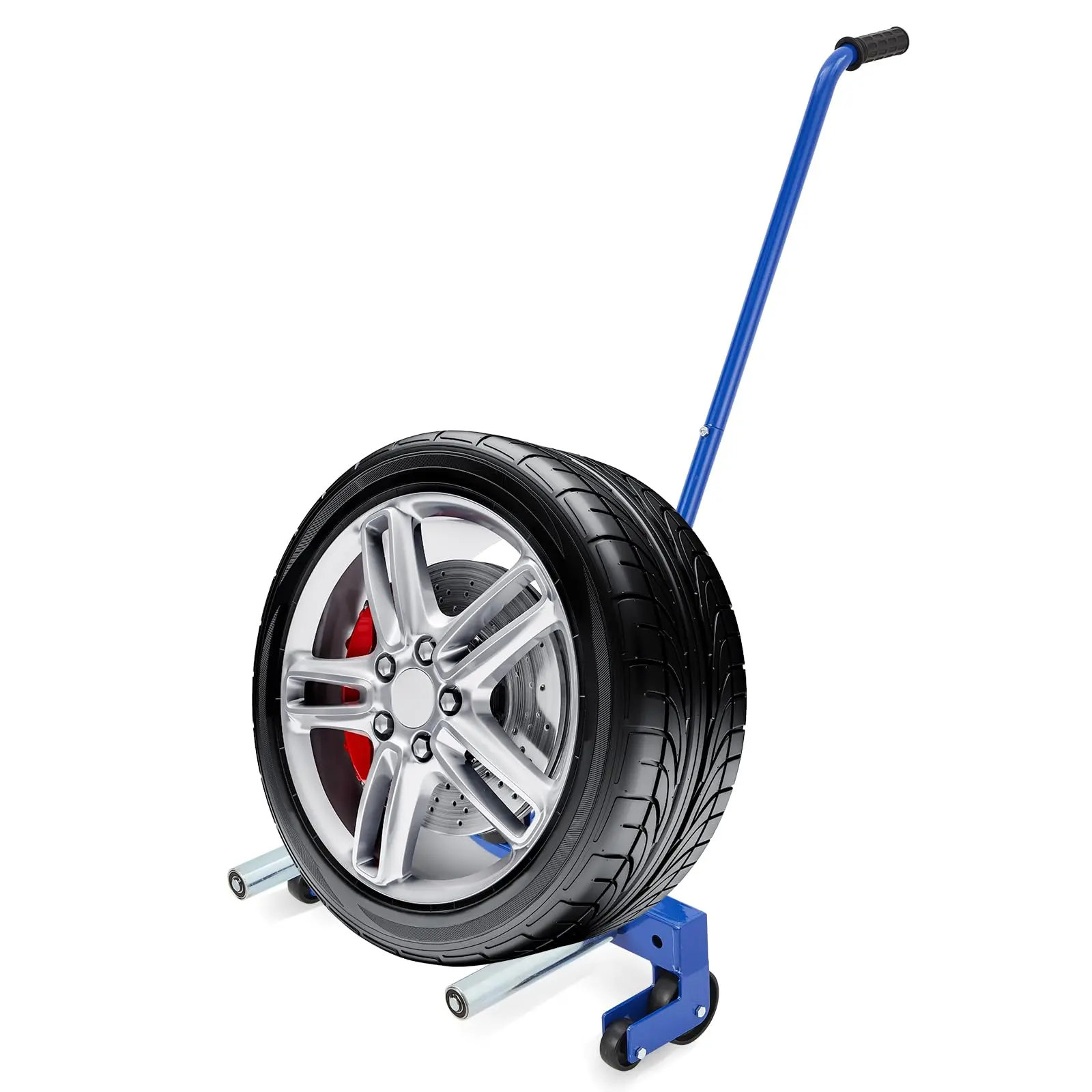 Garvee Heavy-Duty Adjustable Tire Moving Cart Tool - 500 lb Capacity Truck Tire Dolly, Ideal for Moving & Storing Wheels in Workshops, Garages, and Auto Shops