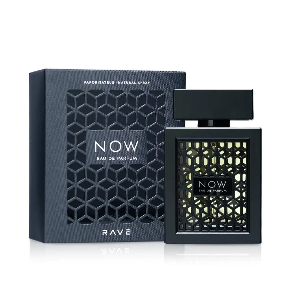Lattafa Rave Now for Men Eau de Parfum Spray 3.4 Oz Cologne Perfume Fragrance Fruity Sweet Woody Musky