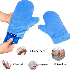 "Hot and Cold Hand Therapy Gloves - Pain Relief Mittens for Arthritis, Finger Injuries, and Carpal Tunnel - Microwavable and Freezable"