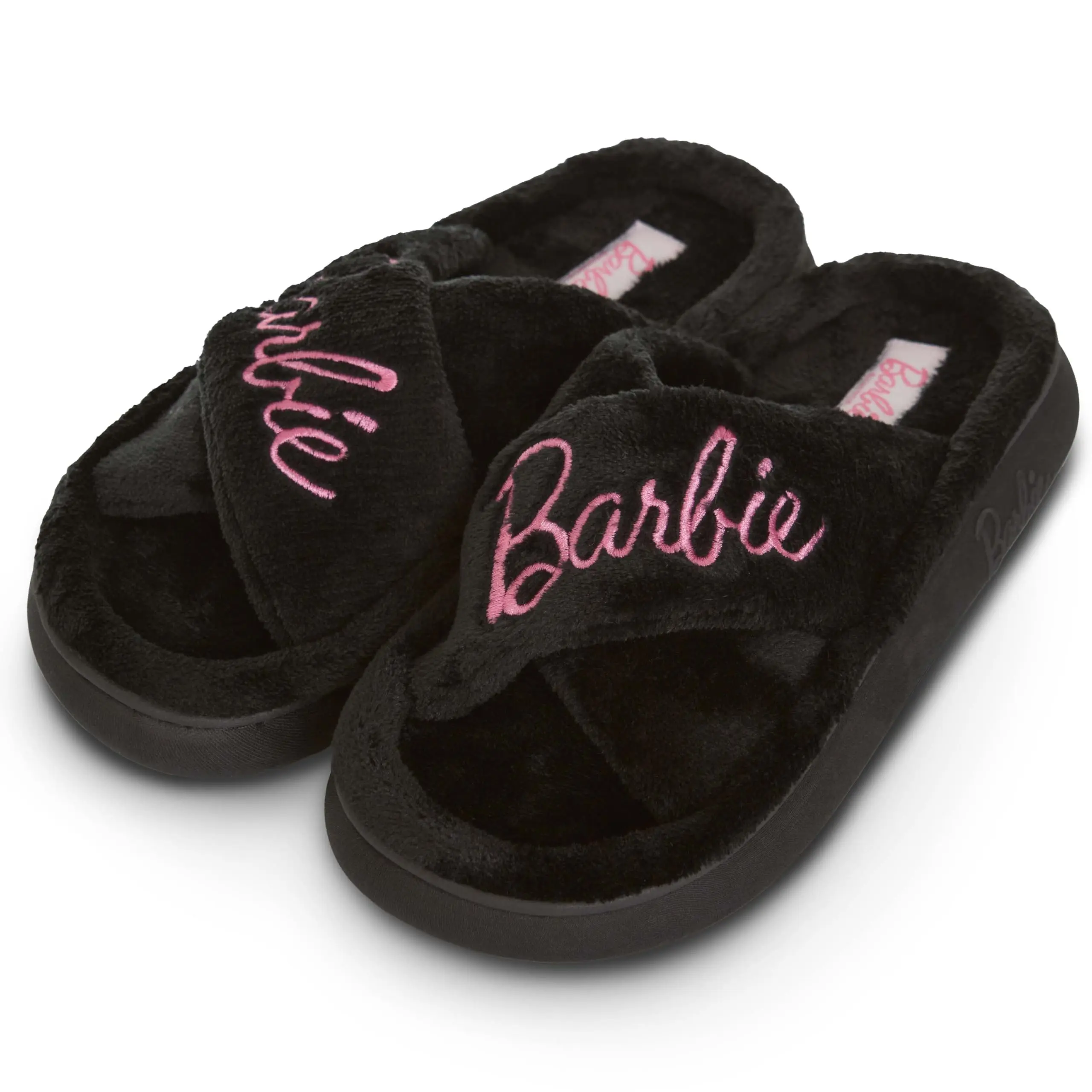 Barbie Extra Cozy Fuzzy House Slippers Slip-On Women's slipper Barbie Extra Cozy Fuzzy House Slippers Slip-On Women's slipper
