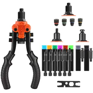 2026New Rivet Nut Gun Kit 3 IN 1 Rivnut Tool Nut Setter Thread Setting Nutsert Tool