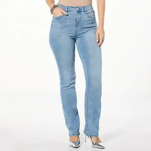 DG2 by Diane Gilman Virtual Stretch Baby Bootcut Welt-Pocket Jean