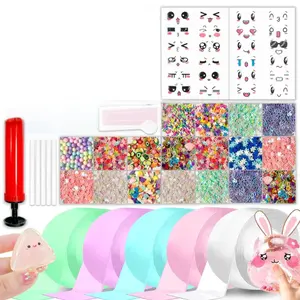 Father’s Day Gift  Nano Tape Bubble Kit, Color Double Sided Tape Elastic Bubbles DIY Craft Kit, Squishy Ball, Party Favors and Fidget Toys for Girls, Boys,