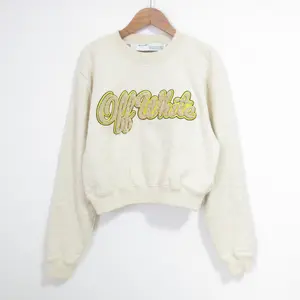 Pre-owned Off-White Cotton Small Leather Goods OWBA026E19F30094 Pullover Sweatshirt