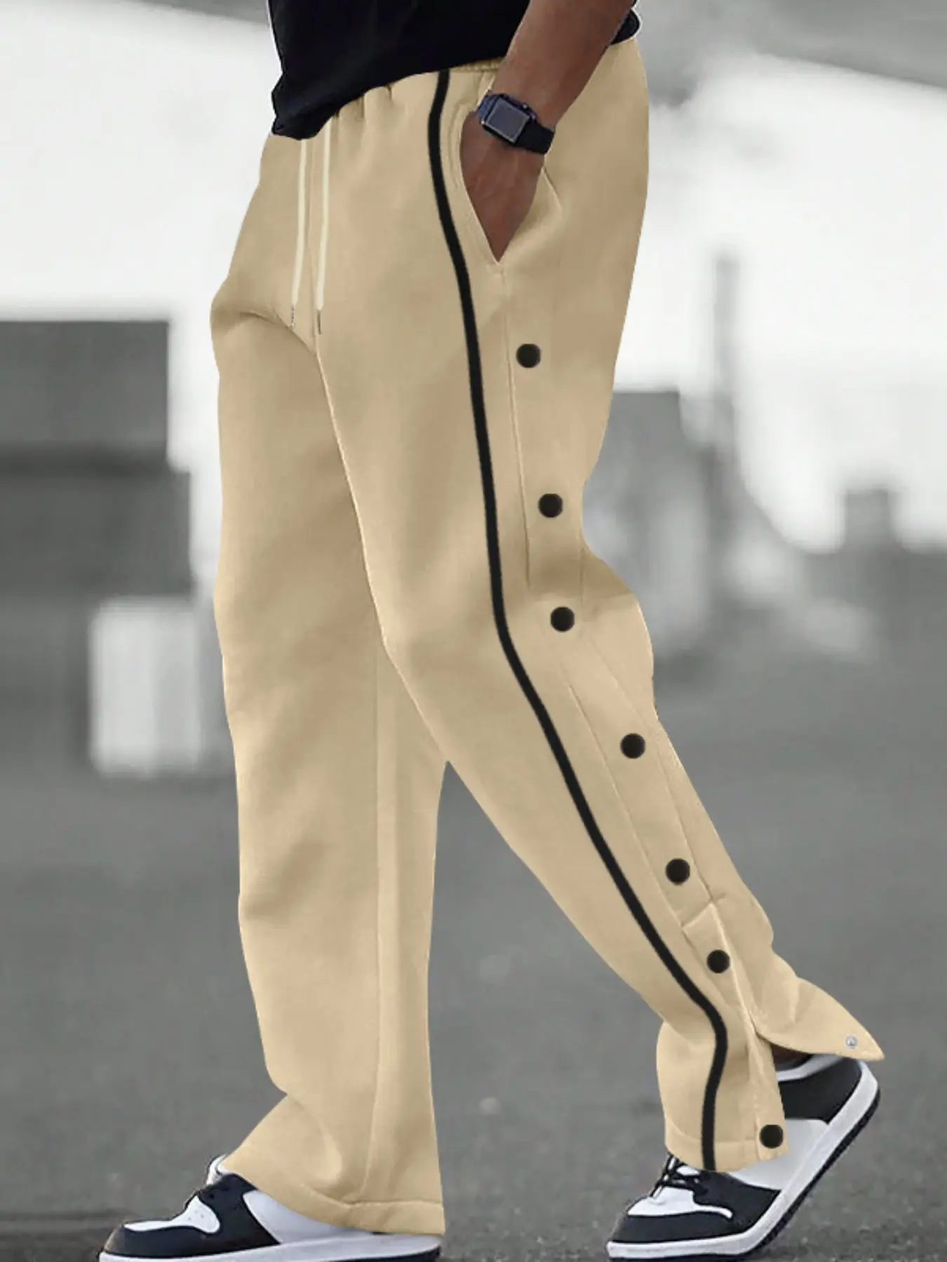 Men's Casual Youth Versatile Sports Jogger Pants, Fall New Style, Comfortable and Stylish, Perfect for Daily Wear, Sports Jogging Wear