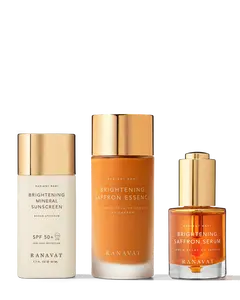 RANAVAT The Radiant Trio – 3-Piece Brightening Saffron Skincare Set