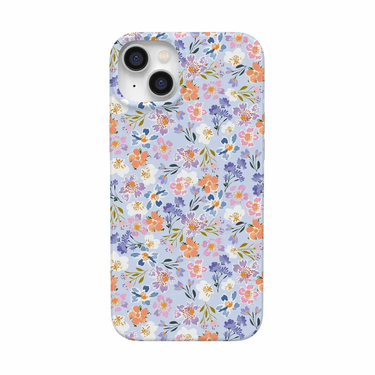 Casely iPhone 14 Plus Case | Poppy Meadows | Pastel Floral | Compatible with MagSafe | Classic Ultra Thin Design