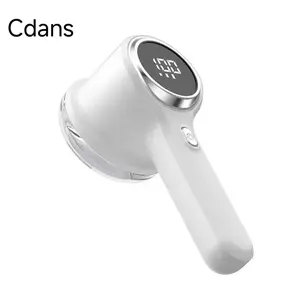Cdans--Rechargeable Electric Sweater Shaver Lint Remover, Bionic Beehive Mesh Guard, Noise Reduction Structure, Sharp Stainless Steel Blades, Effortless Household Fabric Fuzz & Pill Removal Tool