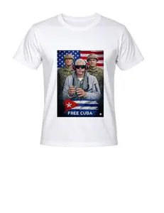 Playera de Free Cuba personalizable