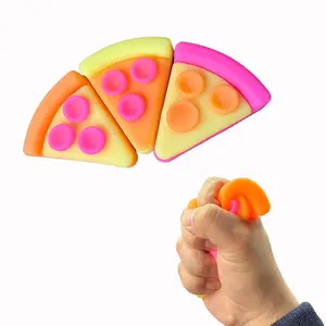 Ideal Gift Choice Pizza Squeeze Toy, Relieves Anxiety & Stress, Perfect for Friends & Family, Provides Relaxing Surprise