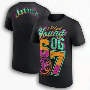 Je'Von Evans Young OG 67 Graphic Wrestling T-Shirt, Black Men's WWE NXT Fan Apparel, That Boy Bounceey! High-Flyer Gear