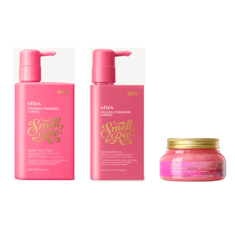 606 Body Lotion + Shower Oil + Body Scrub