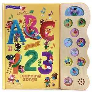 ABC and 123 Learning Songs -- Rose Nestling, Board Book