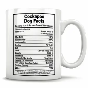 Cockapoo Dog Facts, Cockapoo Mom, Cockapoo Lover, Cockapoo Coffee Mug, Cockapoo Cup, Cockapoo Gift Idea, Cockapoo Dad, Cockapoo Owner U9Y