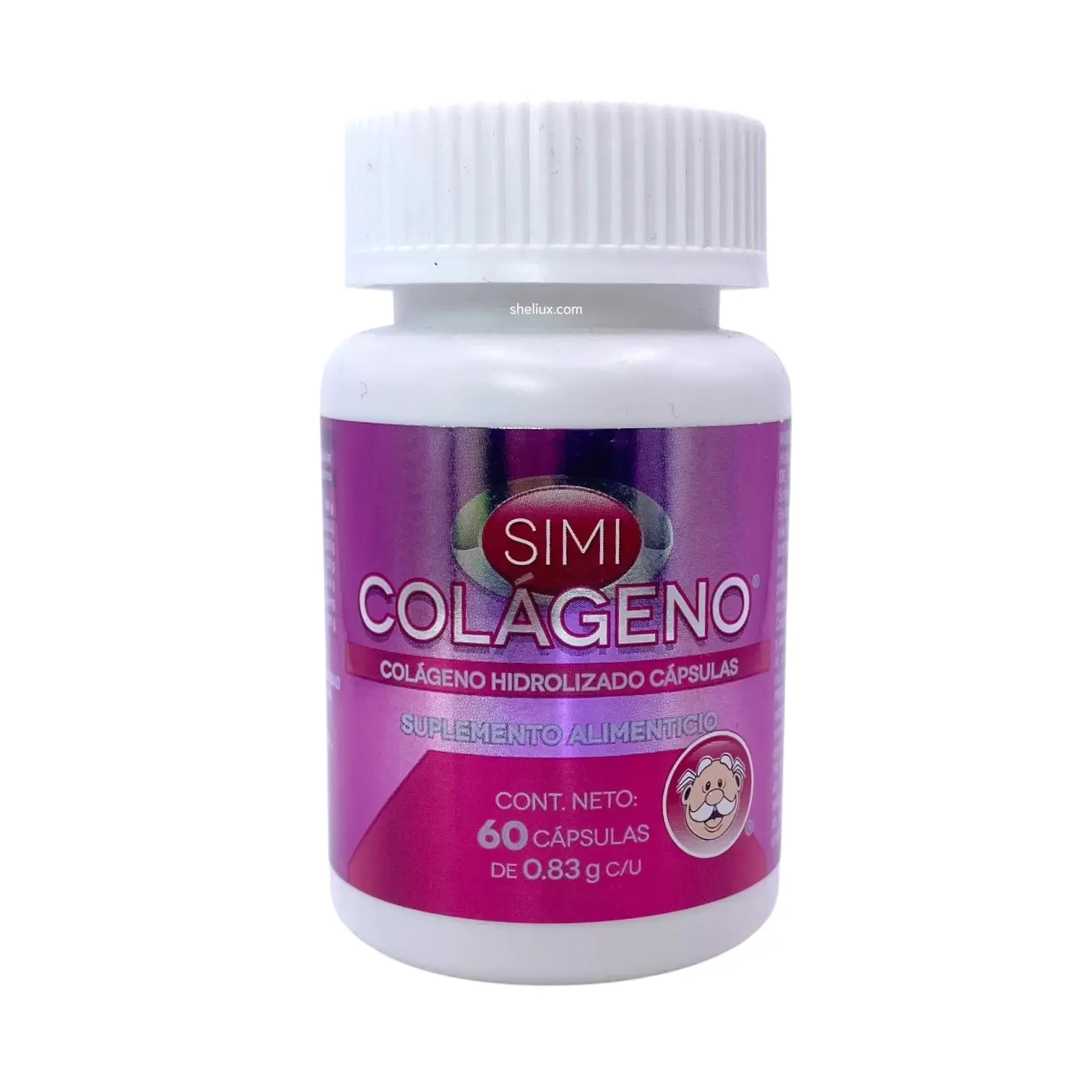 Simi Colágeno – Edible Dietary Supplement (Hydrolyzed Collagen, 30 Capsules)