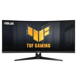 ASUS TUF Gaming 34" Ultra-wide Curved Monitor (VG34VQ3B) - 21:9 QHD (3440x1440), 180Hz, 1ms, Extreme Low Motion Blur Sync, FreeSync Premium, Speaker, 90% DCI-P3, DisplayWidget Center