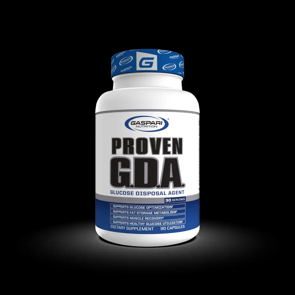Glucose Disposal Agent (GDA) with Berberine, Gymnema & Chromium - Blood Sugar & Insulin Support - Gaspari Nutrition Proven GDA, 30 Servings