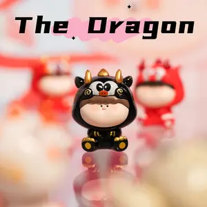 Amlls Dragon V2 series cute minibean toy pvc