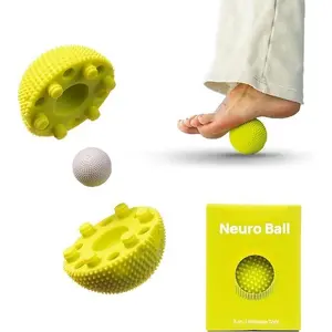 Neuro Ball, Foot Myofascial Release Tool, Textured Massage Ball for Feet, Self Massage, Mobility and Recovery