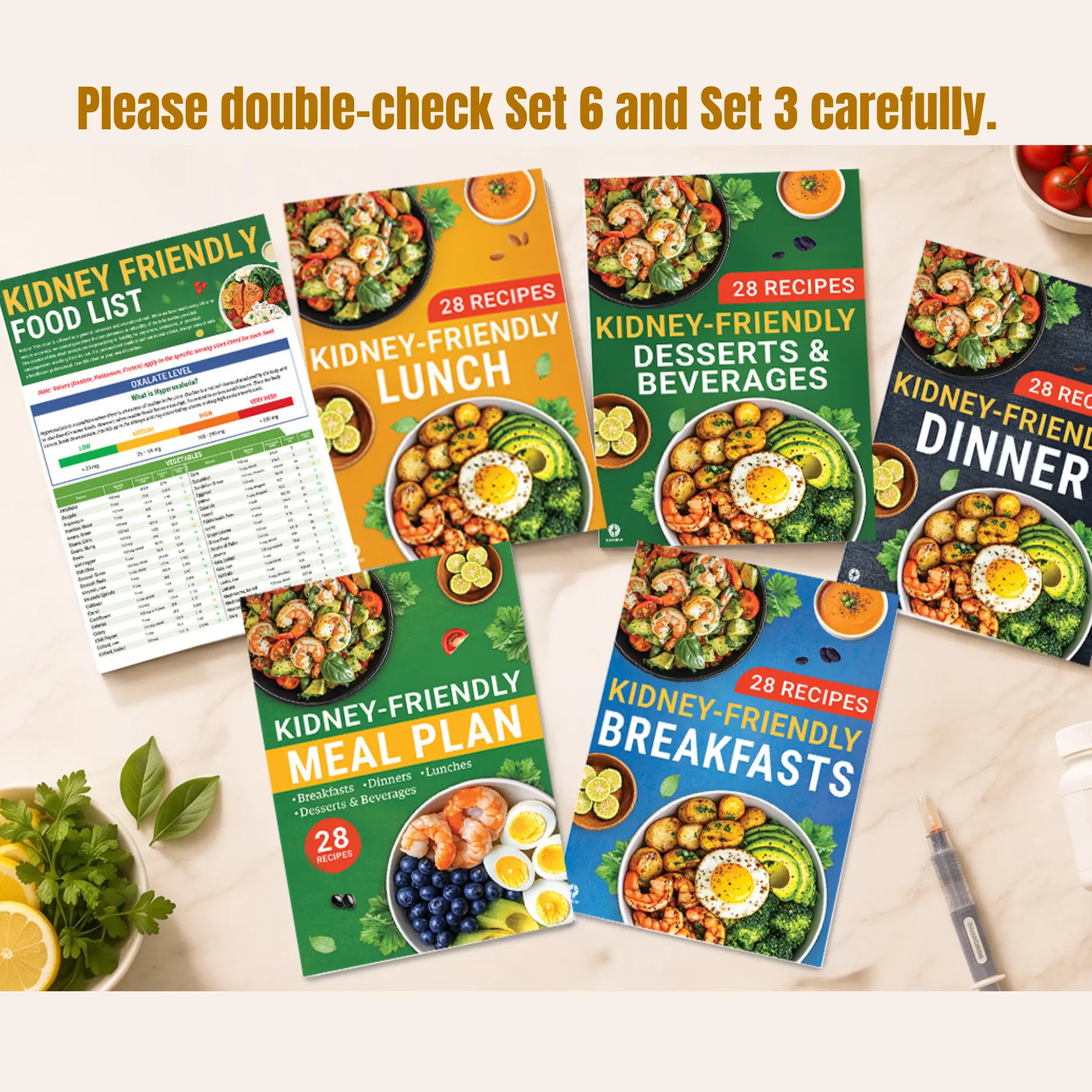 Kidney-Friendly Food Chart & Mediterranean Meal Plan for CKD & Dialysis Low Sodium Potassium Phosphorus Support Hyperoxaluria Oxalate Level Recipes Guide