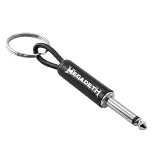 Megadeth Logo Guitar Plug Keychain