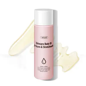 VGO Skincare Body Oil with Vitamin, 50ml/120ml, Reduces Scars, Stretch Marks & Acne, Rich in Natural Oils, Suitable for All Skin Types, Outdoor Use