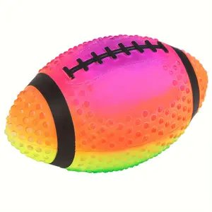 Swimming Pool Football, Creative Inflatable Beach Game in Rainbow Colors