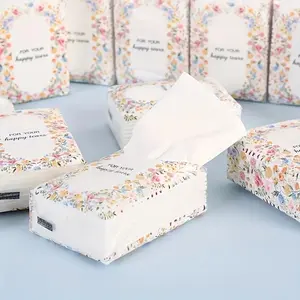 Travel Tissues - Pocket Tissues 15PCS Paper Packs Bulk Paper Travel Size 8Count 3-Ply Pocket For Facial, Wedding, Party Favors