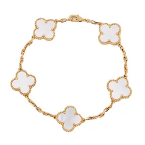 Pre-owned Van Cleef & Arpels Alhambra Four Leaf Clover Necklace VCARA41800 JLP016073 Joyce
