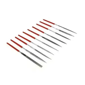 10pc Mini Diamond File Set for Cutting, Engraving, Carving and Finishing