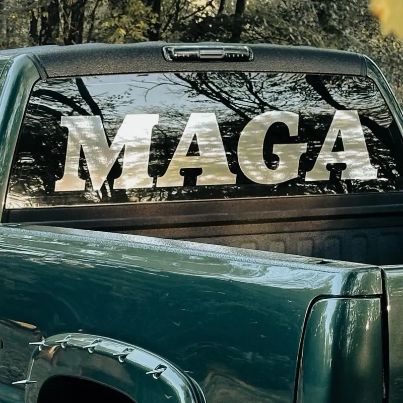 HUGE MAGA Sticker (8 sizes) 2-Pack Options - USA Made Vinyl Decal