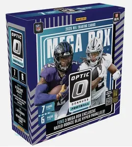 2025 Panini Donruss Optic Football Sealed Mega Box (6 Packs/Box)