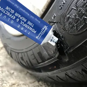 Car Tire Repair Glue, Tire Sealant, Rubber Product Repair Glue, Car Inner Tube Repair Tool, Suitable for Metallic, Glass, Bonding Car Parts