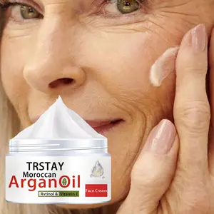 TRSTAY Argan Oil Face Cream (5g-100g): Moisturizes and soothes rough skin, perfect for at-home use, locks in hydration. Christmas Limited Edition Beauty & Personal Care Bestseller for a dewy, radiant complexion this Christmas.