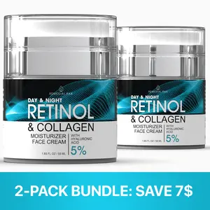 2-Pack Remedial Pax – Retinol & Collagen Moisturizer  for Face Vitamin E – Day & Night Anti-Aging Gentle Radiant Gentle Radiant Gentle Radiant cream