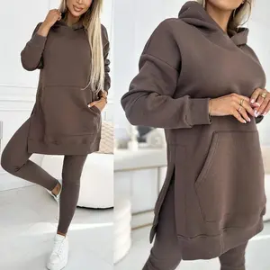 Women Tracksuit Pants Set Baggy Casual Zipper Hoodies Tops Suits Jogging Sport Patchwork Outfits Y2k Streetwear  2 piece sets women