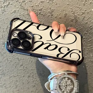 Creative and Stylish Baby Doll Phone Case Suitable for iPhone 17 16 15 14 13 12 11 PRO MAX PLUS,AIR and iPhone X XS MAX - Anti-Drop Transparent Soft Back Cover