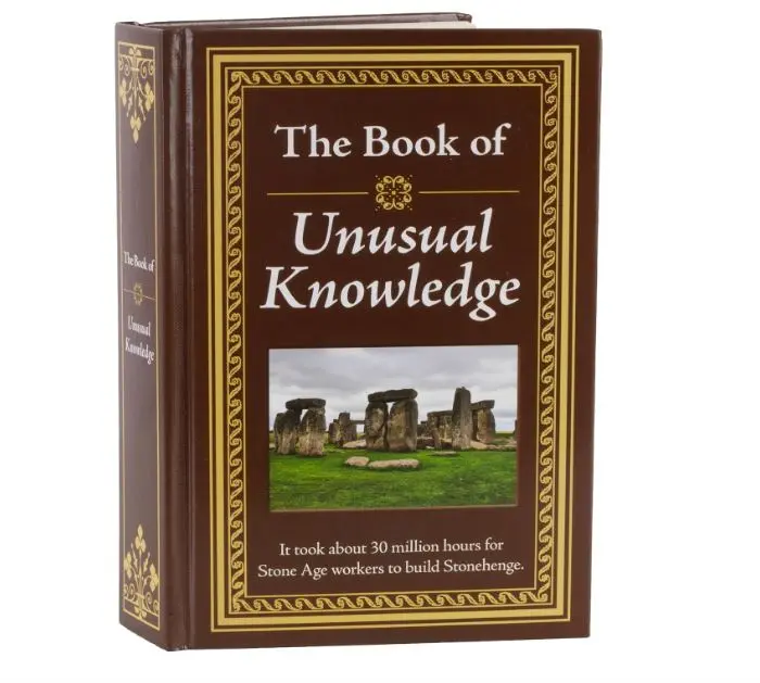 The Book of Unusual Knowledge Hardcover – Lay Flat