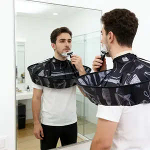 Adjustable Hairdressing Cape Towel, Foldable Hair Hat for Most People, Suitable for Adults, Home Salon Use, Salon Equipment, Barber Accessories