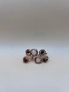 Copper Crystal Ring
