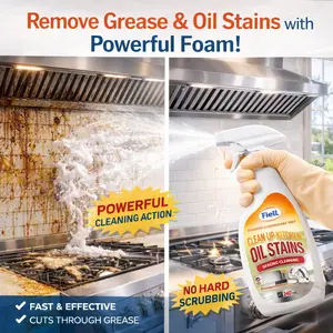 Oil Stain Cleaner - Effectively Removes Stubborn Grease Stains - Safe Ingredients - 240ml - Strong Cleaning Power