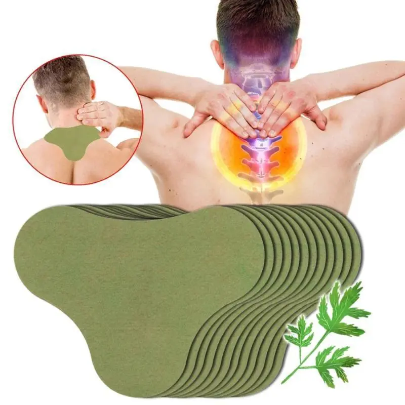 Herbal Cervical Patch Warmer, 8 hours of deep heat, soothing neck, back, knee and shoulder joint pain. Gentle（12pcs）