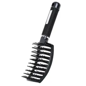 Curved Vented Brush Anti-Static Comb Wet Dry Hair Hairdressing Styling Tools