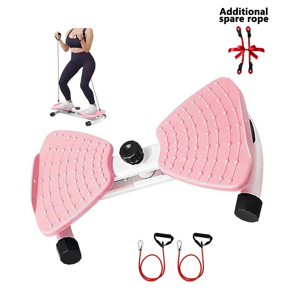 Pelvic Floor Muscle Trainer & Inner Thigh Toner, Waist Twister Machine, 2-Pedals Twist Balance Board, Abdominal & Stomach Workout Equipment for Home Fitness Training