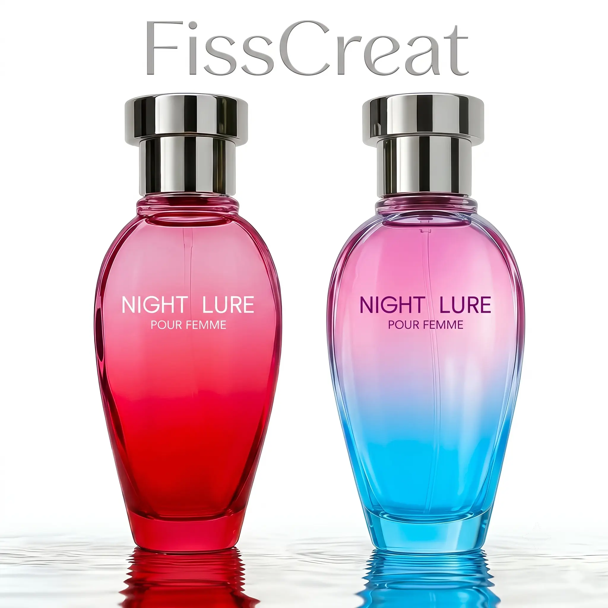 Night Lure 2 Fragrance Set Floral Eau de Parfum for Women | 60ml / 2.029 fl oz | Dual Bottle Perfume Kit Orange Lavender Rose Vanilla Long Lasting Scent Luxury Daily Work Dating Party Fragrance Gift Set High Concentration Women’s Perfume