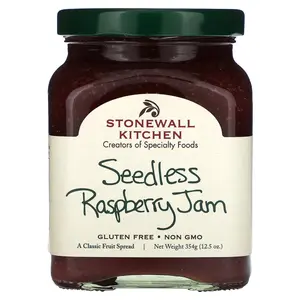 Stonewall Kitchen Seedless Raspberry Jam, 12.5 oz (354 g)